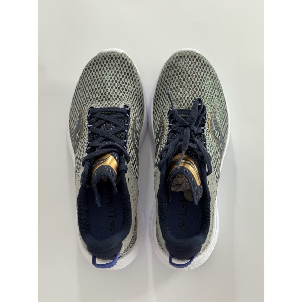 Saucony Kinvara 14 Women's Size 7 Running Shoes Gray Blue Fossil Pool S10823-15 - Picture 2 of 5